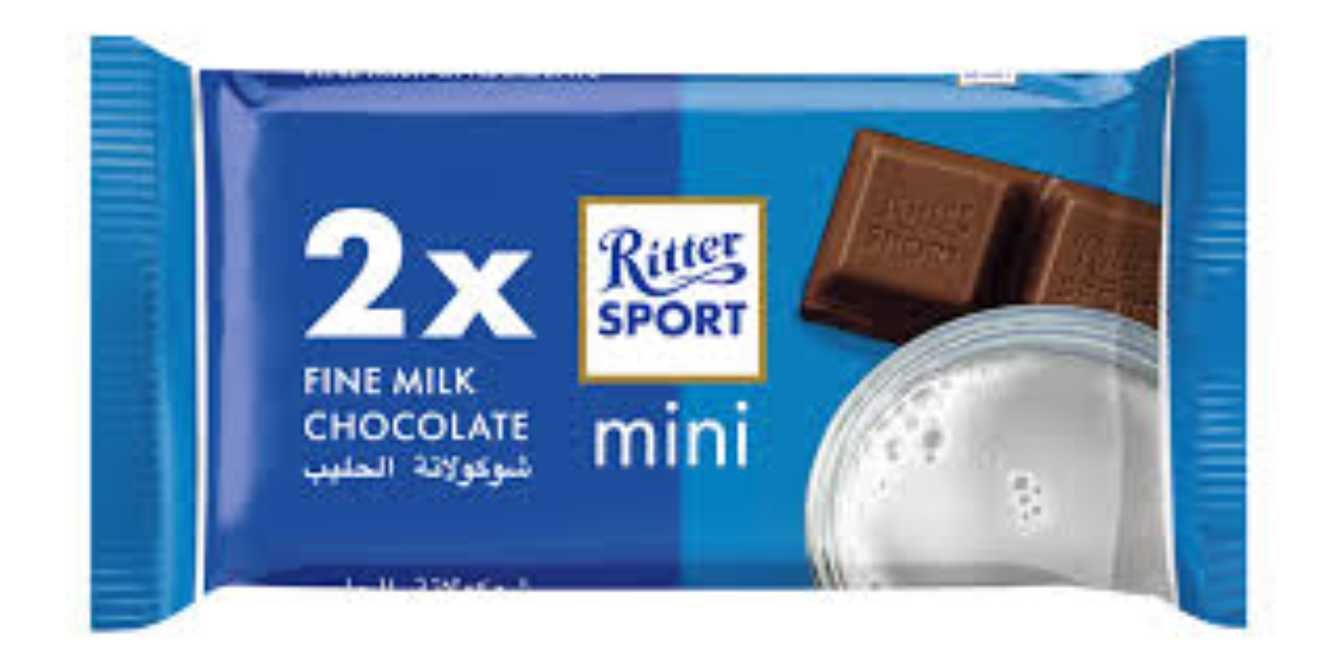 RITTER SPORT MINI 2 PACK FINE MILK 33.34G
